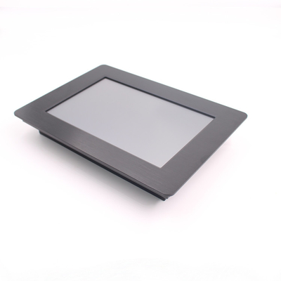 Tacto resistente rugoso de VGA DVI 350nits del monitor LCD del frente IP65 para el quiosco