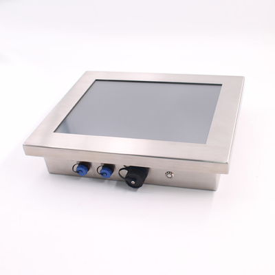 Alambres impermeables VESA Hole IP65 HDMI de la pulgada 5 del monitor LCD 1.5m m SS 12