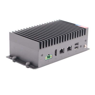 Ordenador integrado de aluminio RS232 PCIE del borde del AI para el nivel de entrada