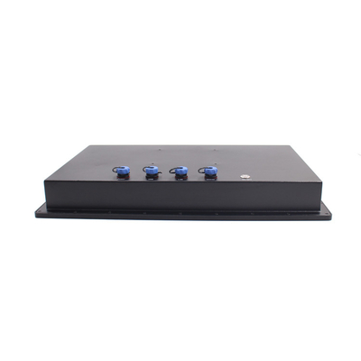 IP65 lleno PCAP integró prenda impermeable de la PC RJ45 RS232 del tacto 10 puntos capacitivos