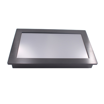 1TB selló de par en par completamente el bisel de aluminio impermeable del ordenador 300cd/m2 de la pantalla táctil