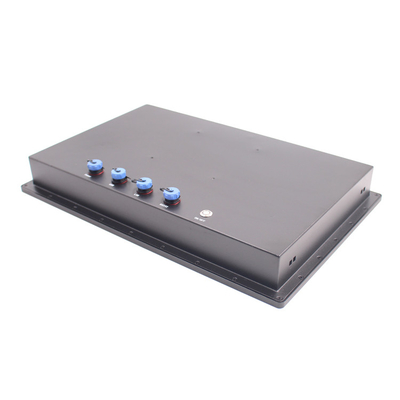 PC industrial de aluminio del panel de la corriente continua 12V, prenda impermeable IP67 15,6 PC del lCD AIO de la pulgada