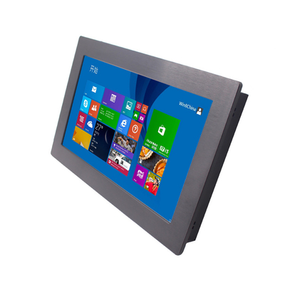 36V VESA Mount Touch Panel Pc 1920x1080 15,6 prenda impermeable llena de la pulgada IP65