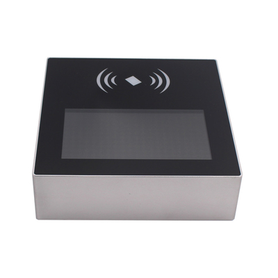 Lector de tarjetas industrial capacitivo tamaño pequeño de la PC RFID del panel táctil de 7 pulgadas AIO