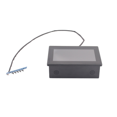 monitor industrial del soporte del panel de 9-36v DVI VGA para la pantalla táctil resistente del coche