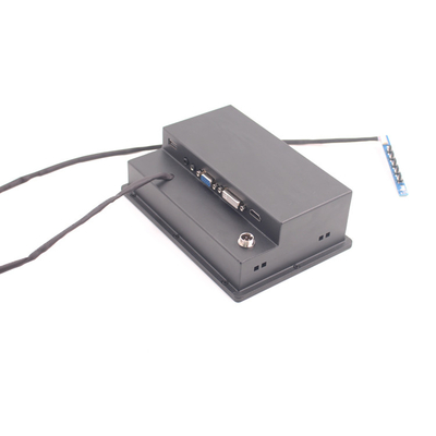monitor industrial del soporte del panel de 9-36v DVI VGA para la pantalla táctil resistente del coche