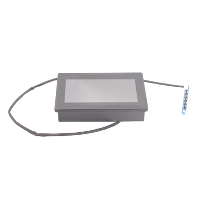 monitor resistente industrial de la pantalla táctil 1024x768 frente de aluminio IP65 del bisel de 7 pulgadas