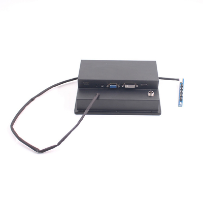 monitor resistente industrial de la pantalla táctil 1024x768 frente de aluminio IP65 del bisel de 7 pulgadas