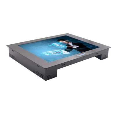 350NITs monitor LCD industrial de 17 pulgadas 12/24V tiempo de respuesta de 15 milisegundos