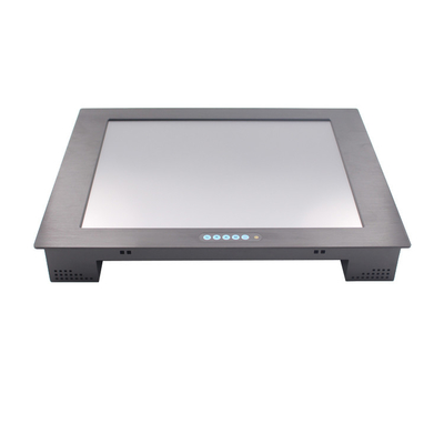 19 monitor industrial del soporte del panel del frente IP65 de la pulgada con tacto resistente