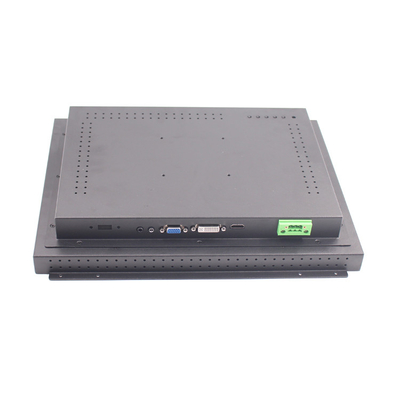 No pantalla industrial DVI de la caja metálica 5inch del monitor LCD 1024x768 del tacto