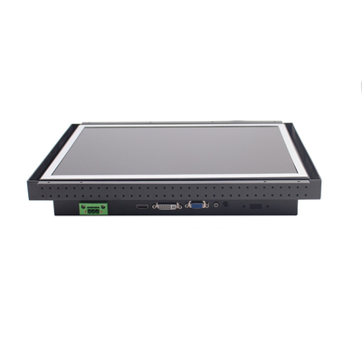 monitor DVI del marco abierto de 15inch 350cd/m2/puerto de HDMI/de VGA para la máquina expendedora