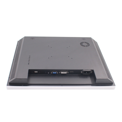 Panel táctil capacitivo del monitor de computadora 19inch de la pantalla táctil del color del negro de DVI/de HDMI
