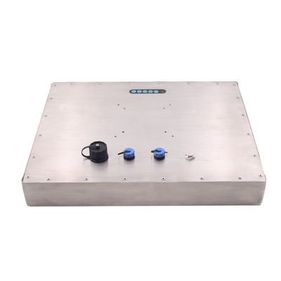 Puerto de acero inoxidable de la prenda impermeable HDMI 17 de la pulgada IP65 del monitor resistente de la pantalla táctil