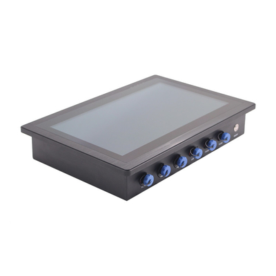 Pantalla táctil impermeable de la PC del panel IP65 DC24V de aluminio para Foxlift