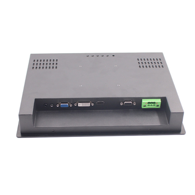 Caja metálica de aluminio resistente del monitor de la pantalla táctil LED del frente IP65 para el gabinete del quiosco